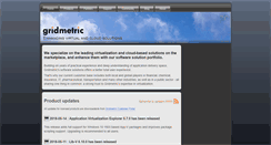 Desktop Screenshot of gridmetric.com